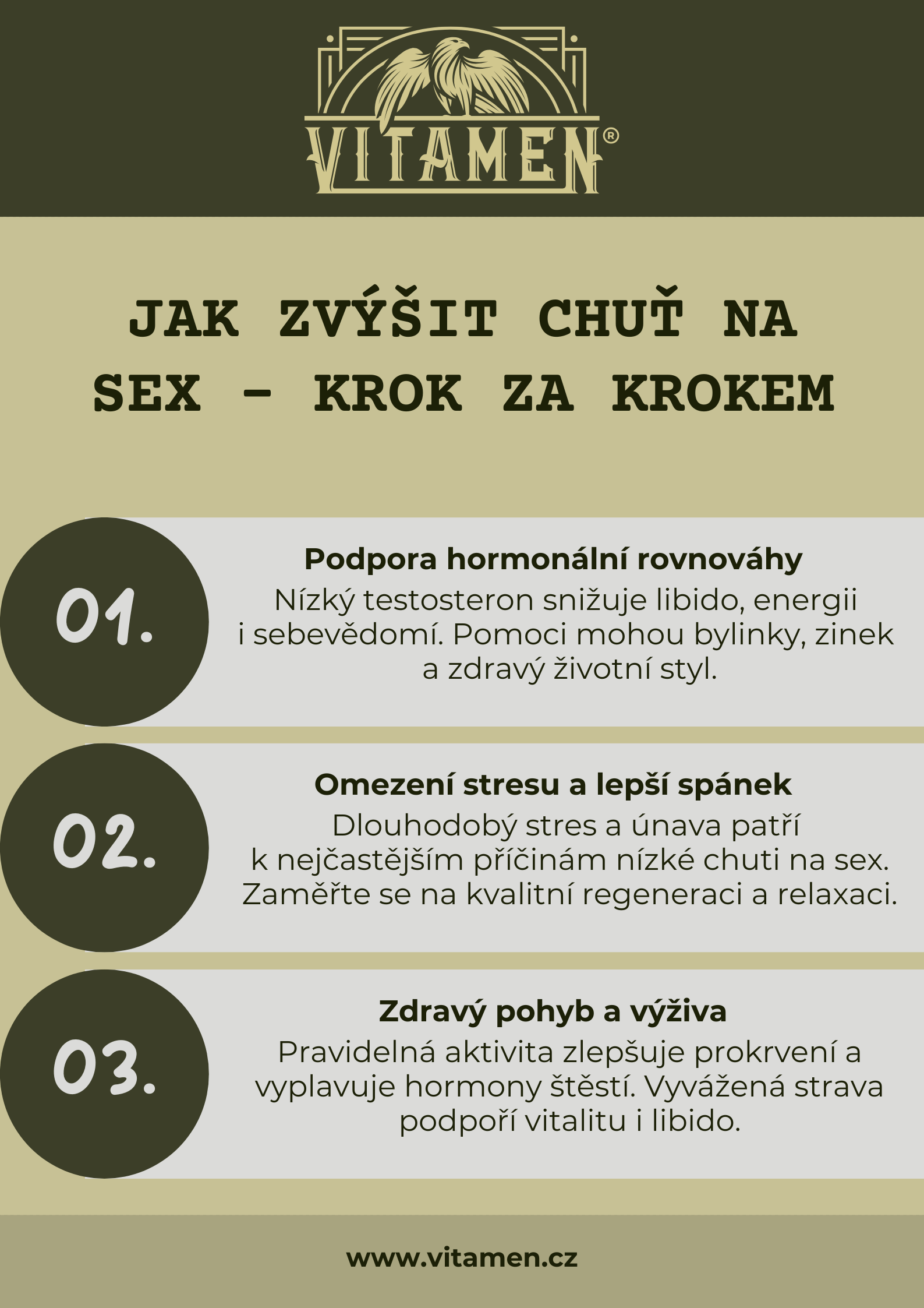 Infografika: Jak zvýšit chuť na sex - krok za krokem